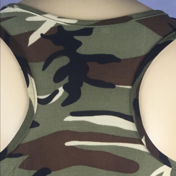 ✨Camo Patterned “Faith” Racerback Tank✨ - Picture 2 of 3